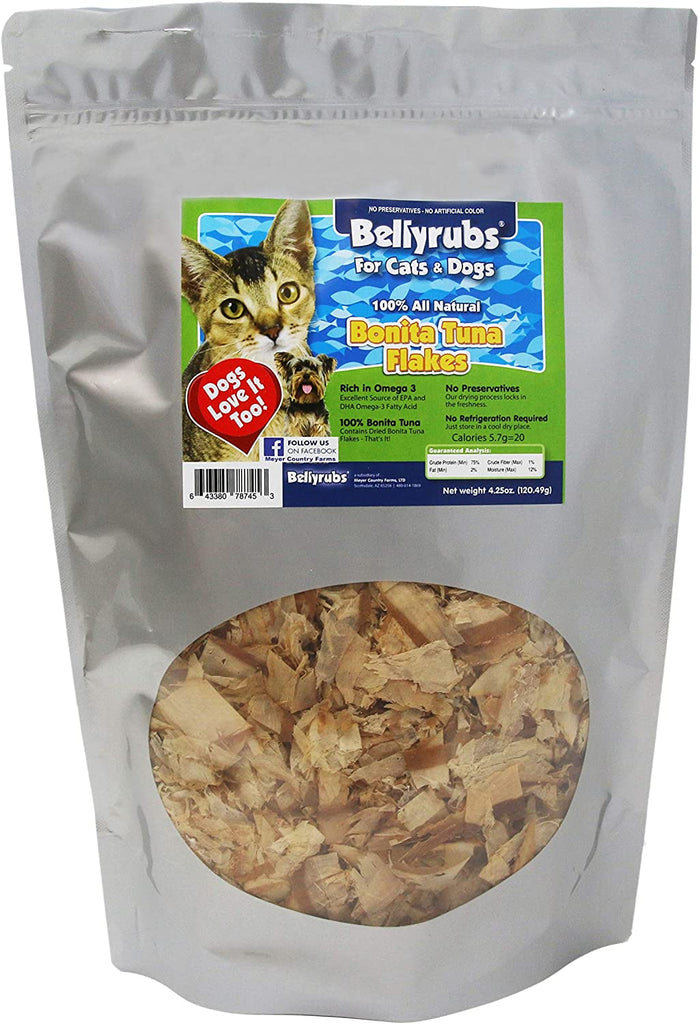 Bonita Flakes - Tuna Flakes Cat Treats - Dog.Dog.Cat.