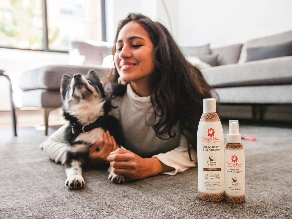 Aroma Paws - 4.5 Oz Repellent and Dog Coat Spray Collection - Dog.Dog.Cat.