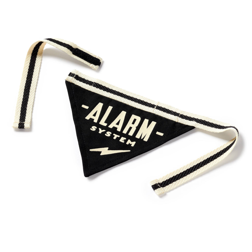 Brass Monkey - Alarm System Small Pet Bandana - Dog.Dog.Cat.