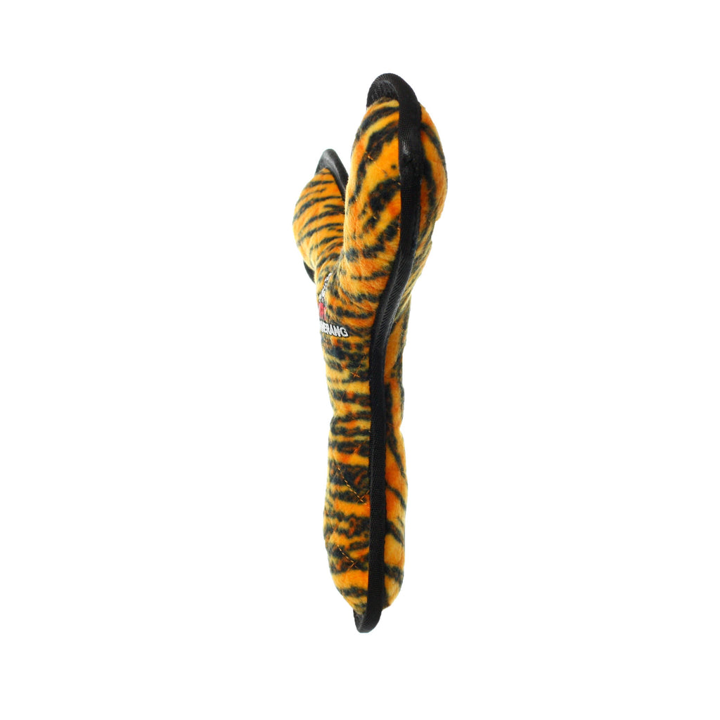 Tuffy Mega Boomerang Tiger, Durable, Tough, Squeaky Dog Toy - Dog.Dog.Cat.