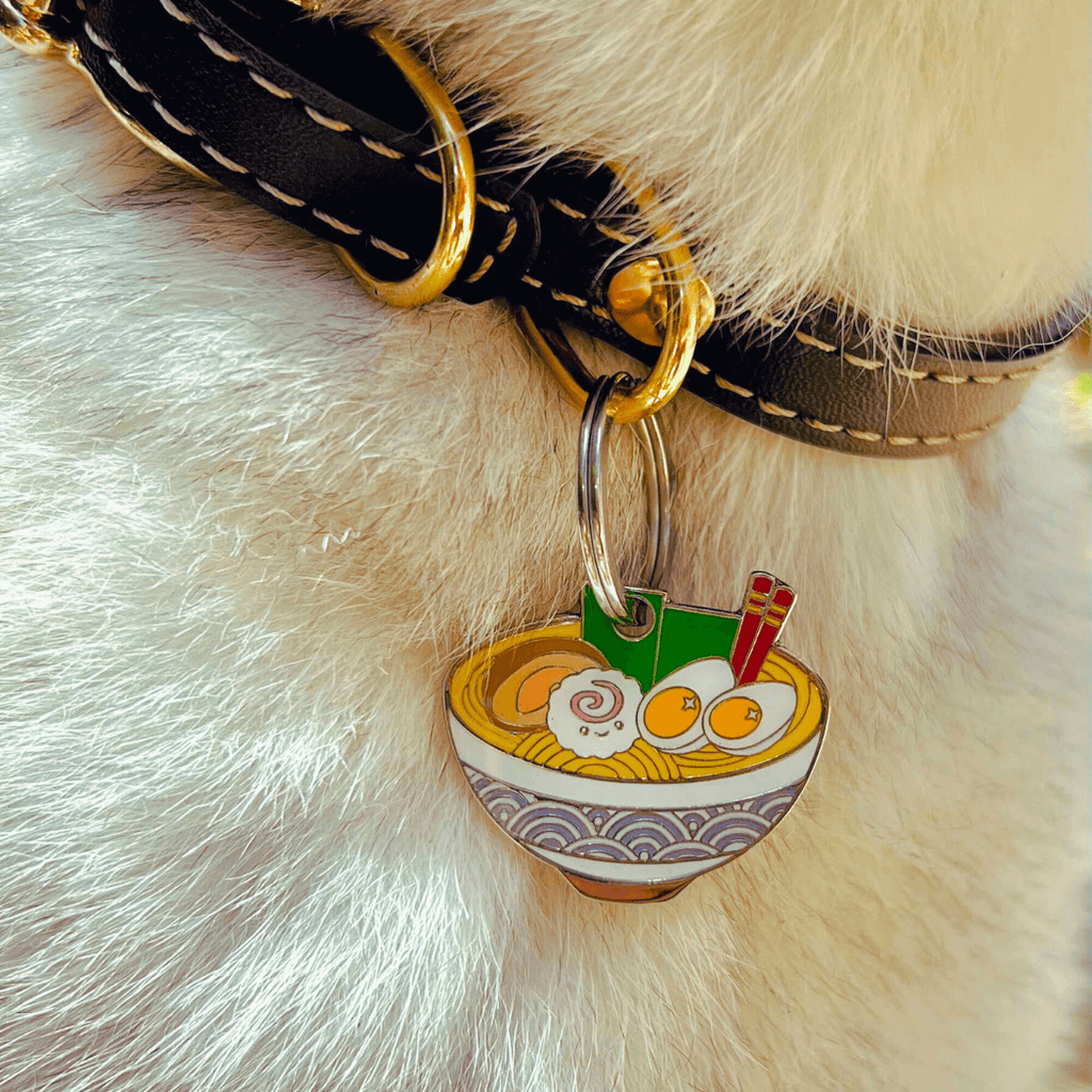 Ramen Pet ID Tag - Dog.Dog.Cat.