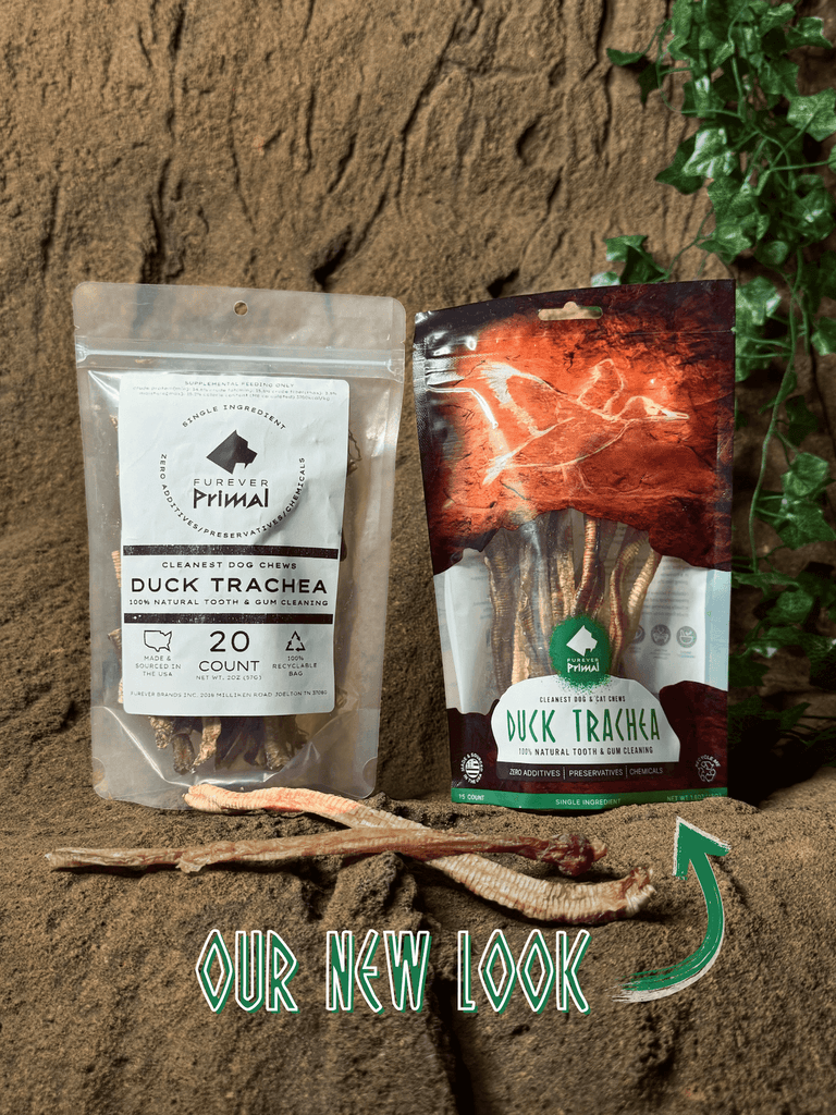 Bag of 15 Dog Chew: Duck Trachea - Natural Single Ingredient - Dog.Dog.Cat.