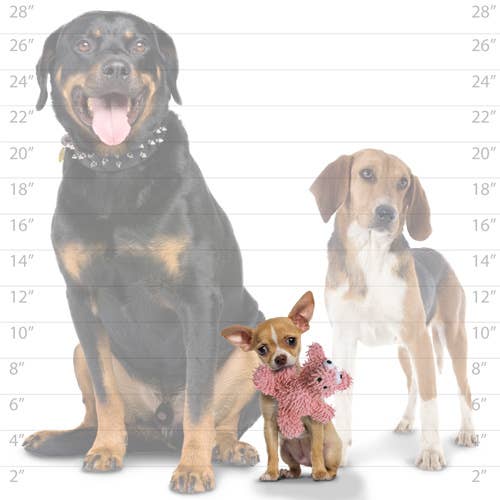 Tuffy Dog Toys - VIP Products - Mighty Jr Microfiber Ball Pig, Durable, Squeaky Dog Toy - Dog.Dog.Cat.