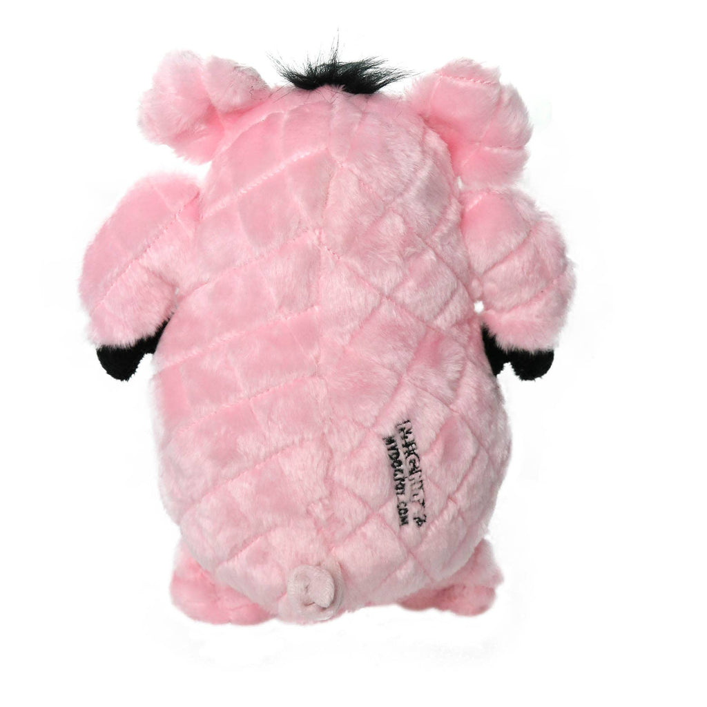 Tuffy Dog Toys - VIP Products - Mighty Angry Animals Pig, Plush, Squeaky Dog Toy - Dog.Dog.Cat.