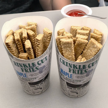Crinkle Cut Fries Organic Dog Cookies - Dog.Dog.Cat.