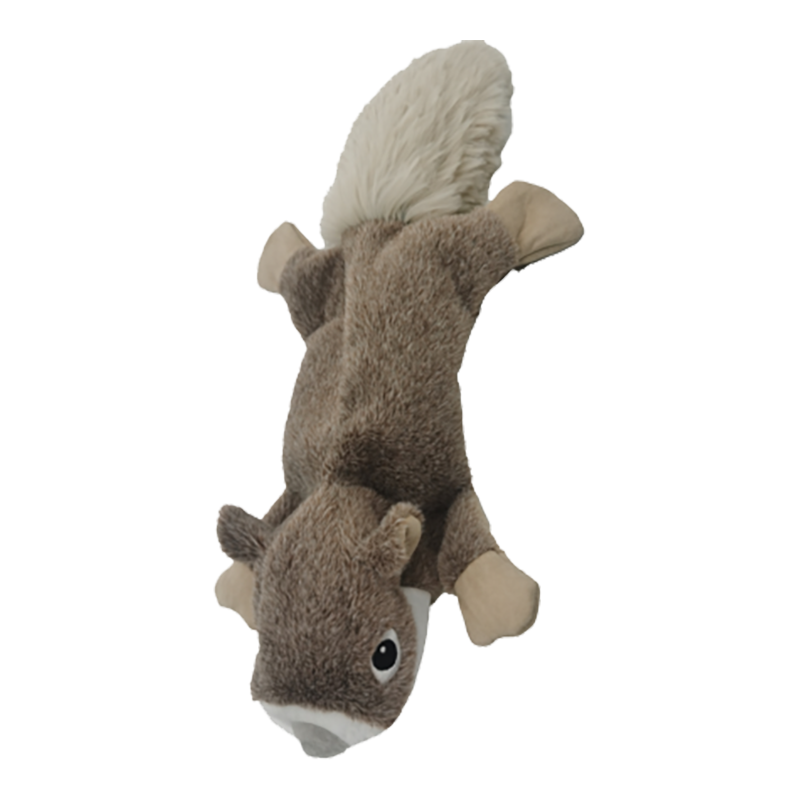 Tall Tails Stuffless Squirrel Dog Toy Plush - Dog.Dog.Cat.