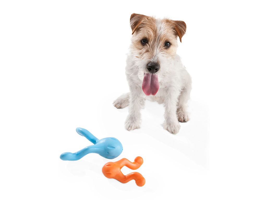 West Paw - Tizzi® Puzzle Treat-Dispensing Dog Enrichment Toy - Dog.Dog.Cat.