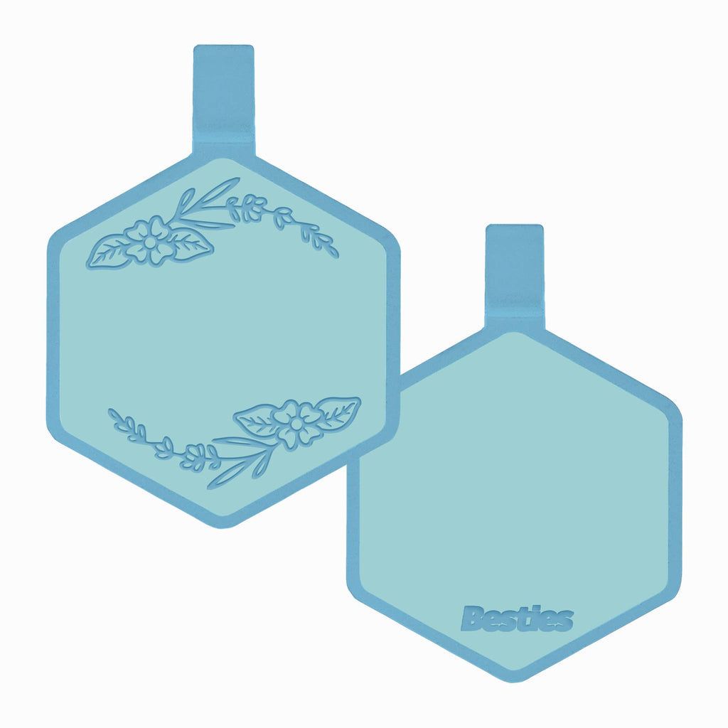 Besties Pets - Blossom Silicone Dog ID Tag - Dog.Dog.Cat.