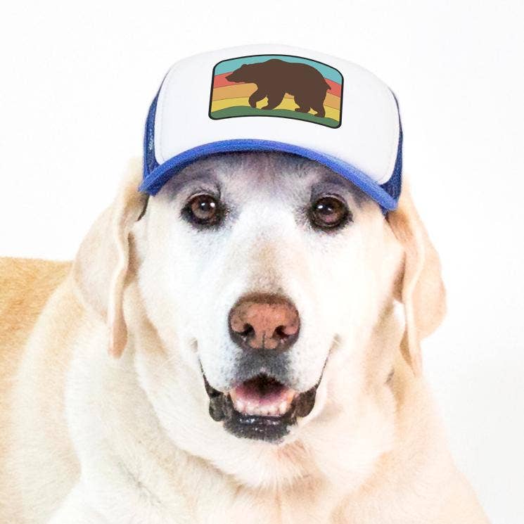 Bear Standard Lake Tahoe | Trucker Hat for Dogs - Dog.Dog.Cat.