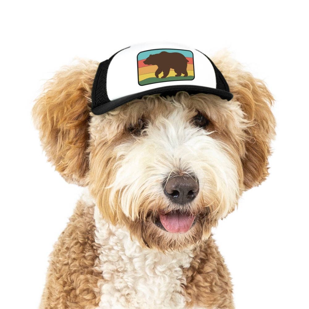 Bear Standard Lake Tahoe | Trucker Hat for Dogs - Dog.Dog.Cat.