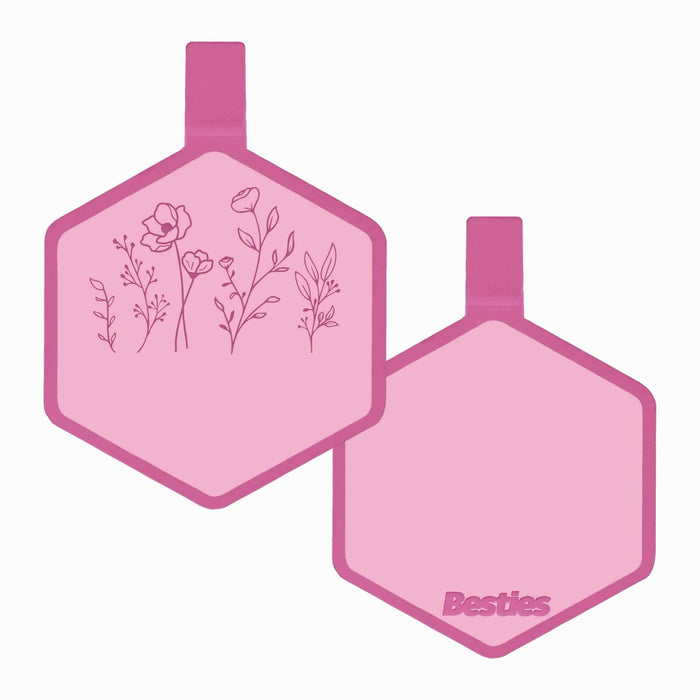 Besties Pets - Wildflowers Silicone ID Tag