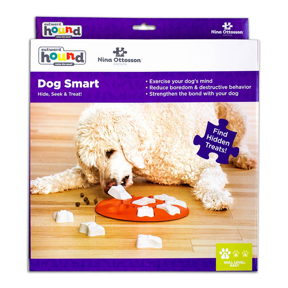 Nina Ottoson Dog Smart Interactive Dog Puzzle Toy - Dog.Dog.Cat.
