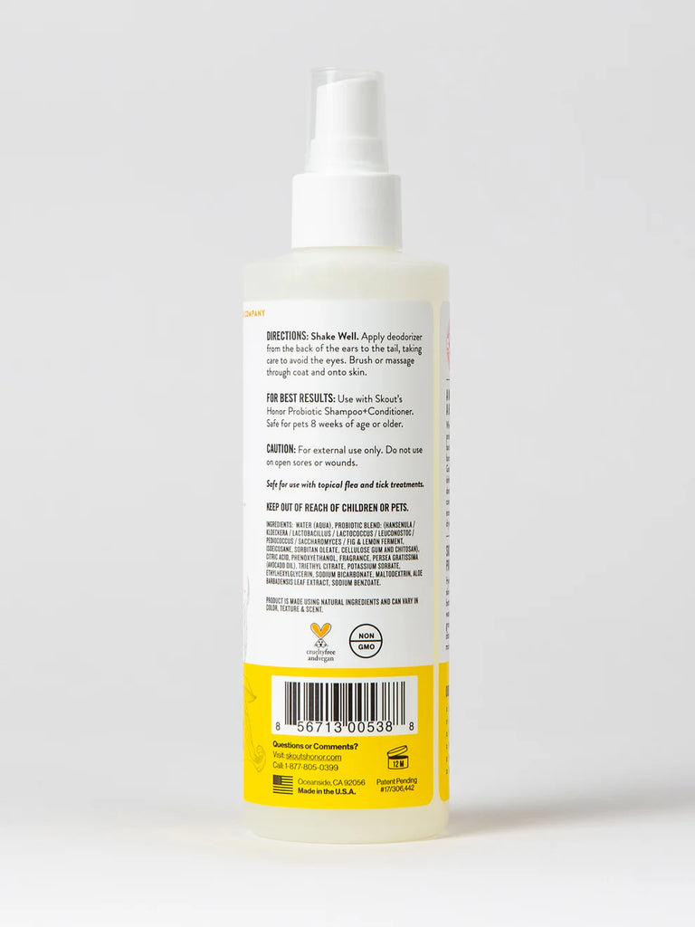 Skout's Honor Deodorizer-Honeysuckle : 8 oz - Dog.Dog.Cat.