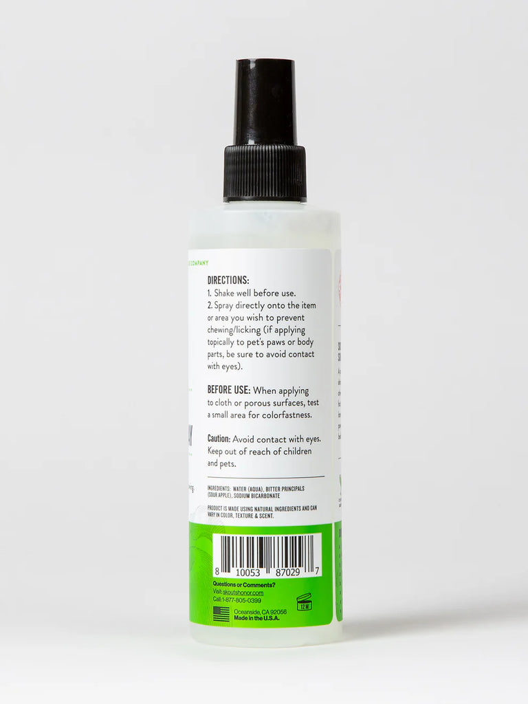 Skout's Honor Anti Chew Sour Apple Supplement 8 oz - Dog.Dog.Cat.