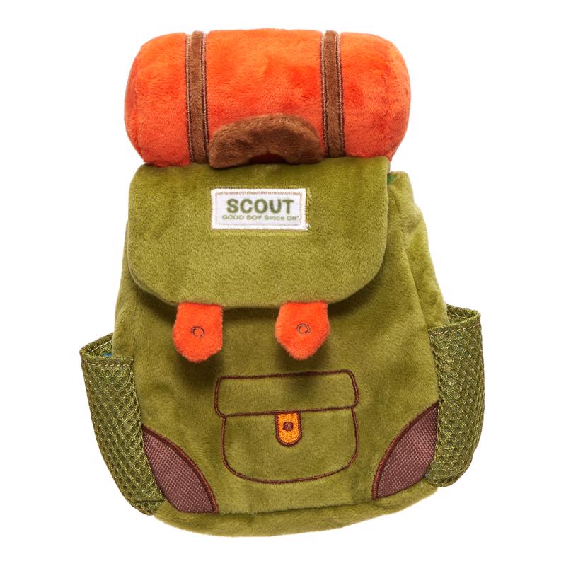 Bark Rowdy Ruckus Rucksack Plush Dog Toy Small / Medium - Dog.Dog.Cat.