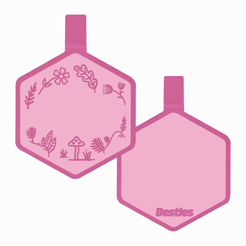 Besties Pets - Woodland Silicone Dog ID Tag - Dog.Dog.Cat.