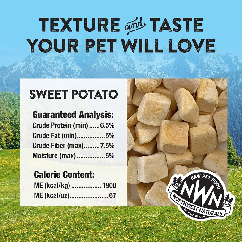 Northwest Naturals Treats Dog Treats- Sweet Potato 2 oz - Dog.Dog.Cat.
