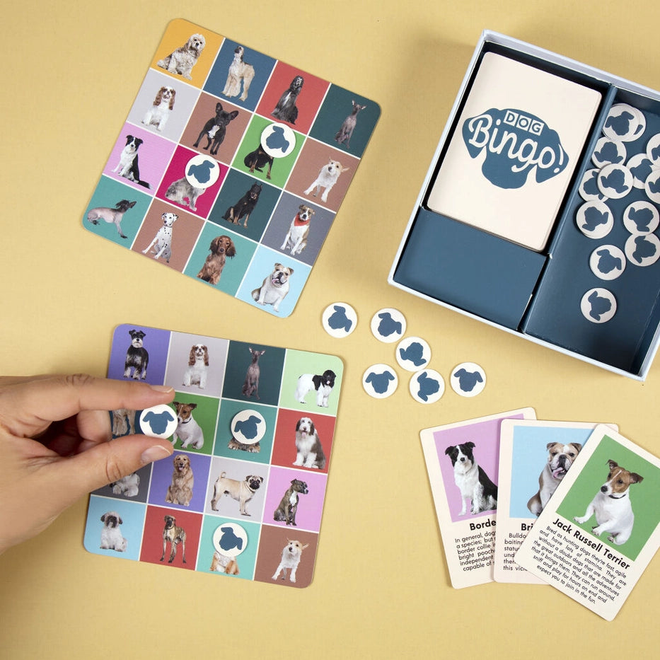Kikkerland Design Inc Dog Bingo - Dog.Dog.Cat.