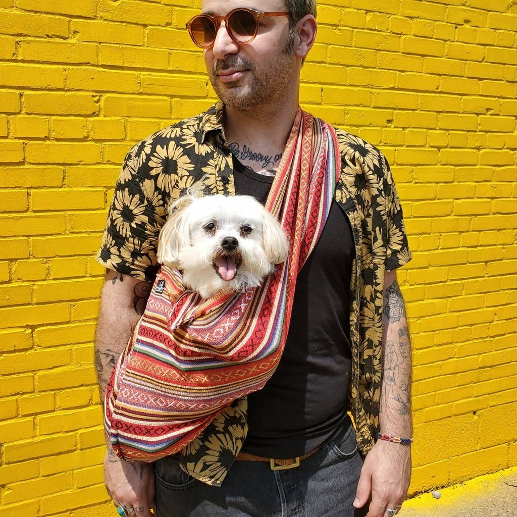 Walking Palm - Dog Sling - Salsa Woven - Dog.Dog.Cat.