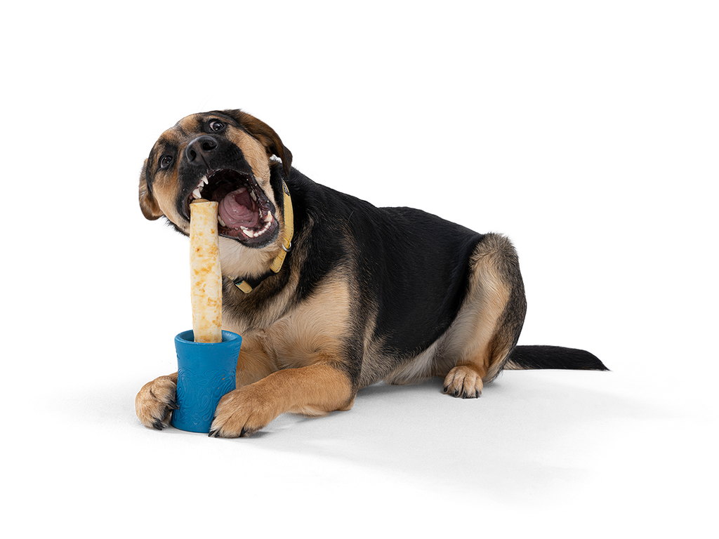 West Paw - Funnl™ Dog Chew Treat-Dispensing Dog Toy - Dog.Dog.Cat.