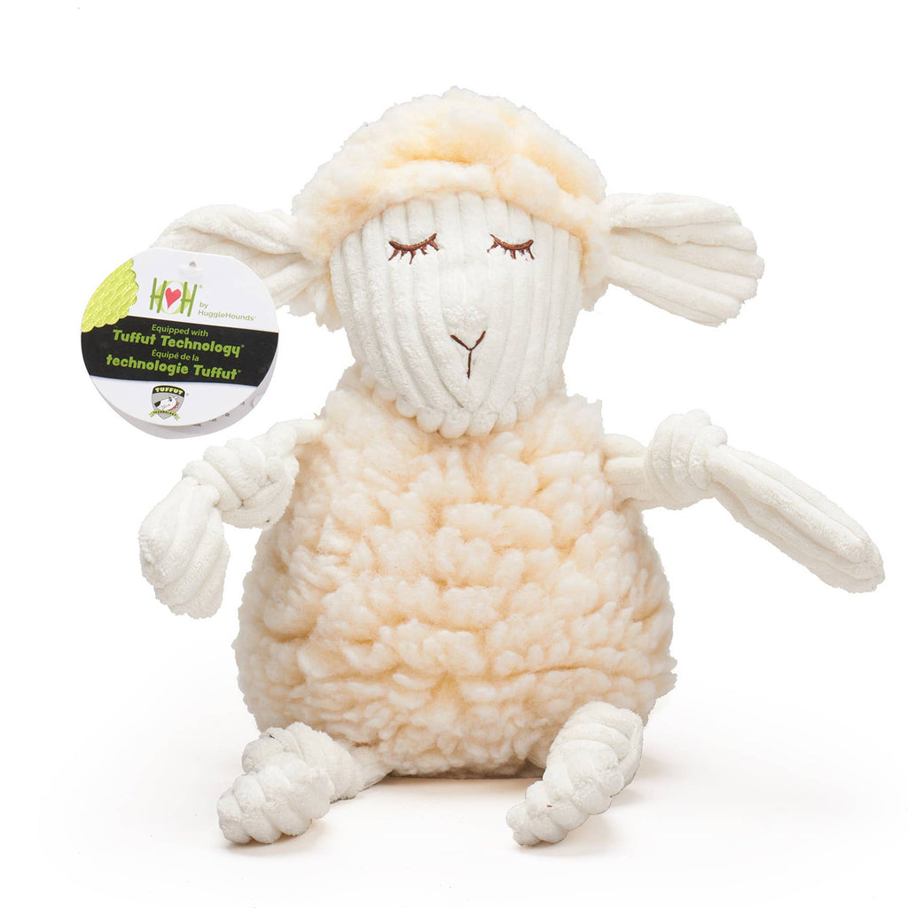 Louise Lamb HuggleFleece® FlufferKnottie™ Plush Dog Toy - Dog.Dog.Cat.