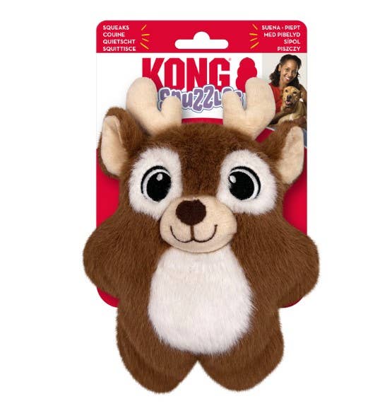 KONG Holiday Snuzzles Reindeer - Dog.Dog.Cat.