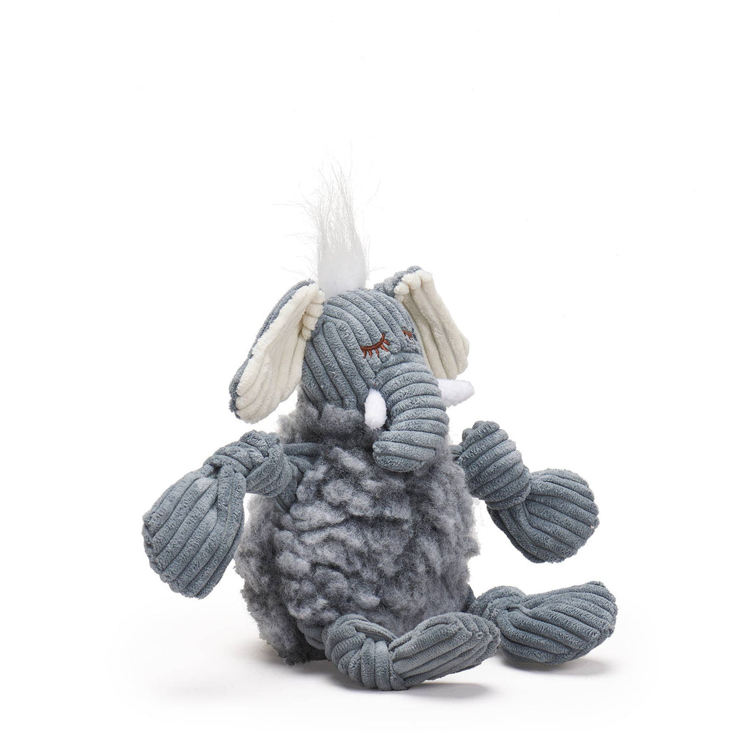 Ellamae Elephant HuggleFleece® FlufferKnottie™ Plush Dog Toy - Dog.Dog.Cat.