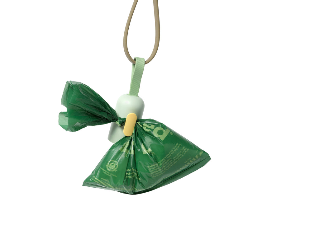 Earth Rated Poop Bag Dispenser with Unscented 15 Bags - Dog.Dog.Cat.