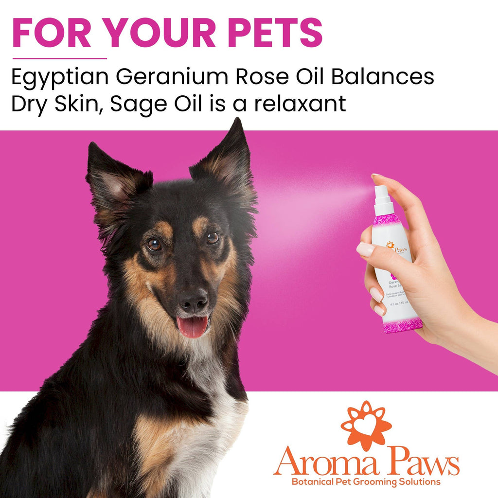 Aroma Paws - 4.5 Oz Repellent and Dog Coat Spray Collection - Dog.Dog.Cat.