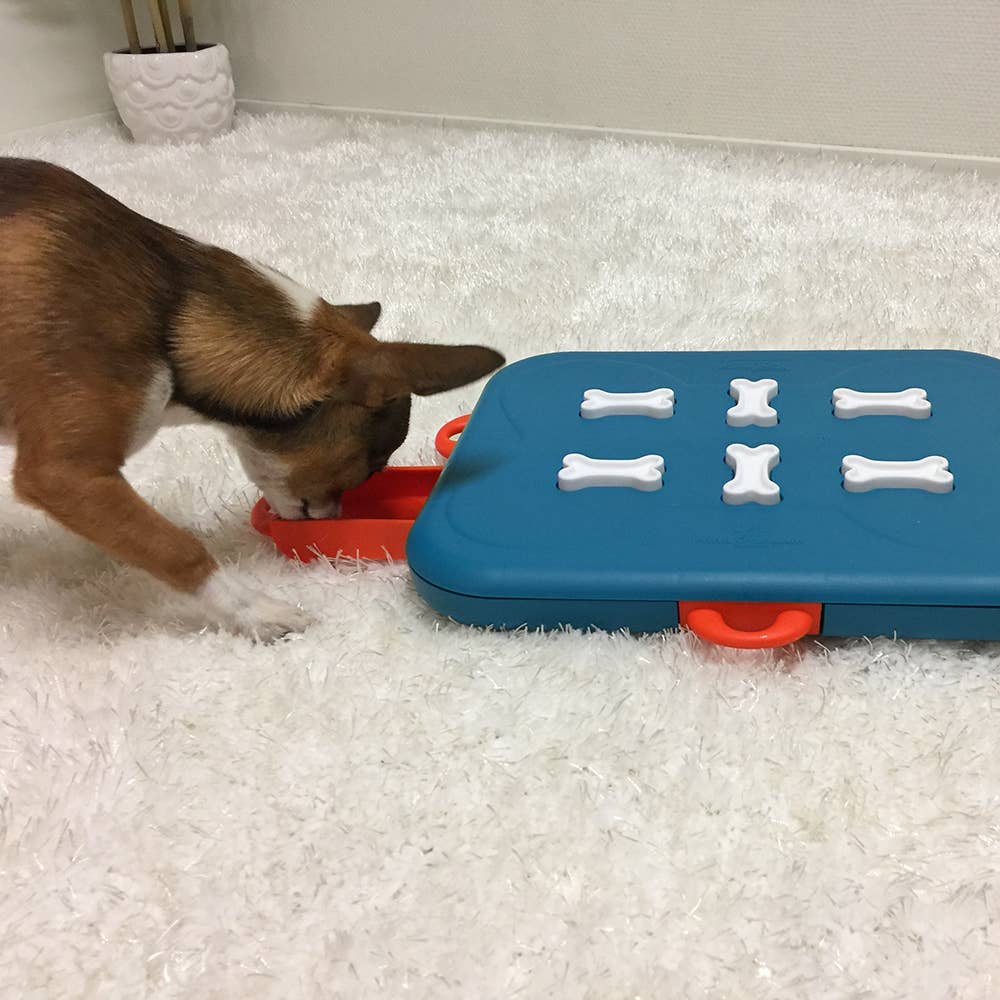 Nina Ottosson Dog Casino Interactive Treat Puzzle Toy Level 3 - Dog.Dog.Cat.