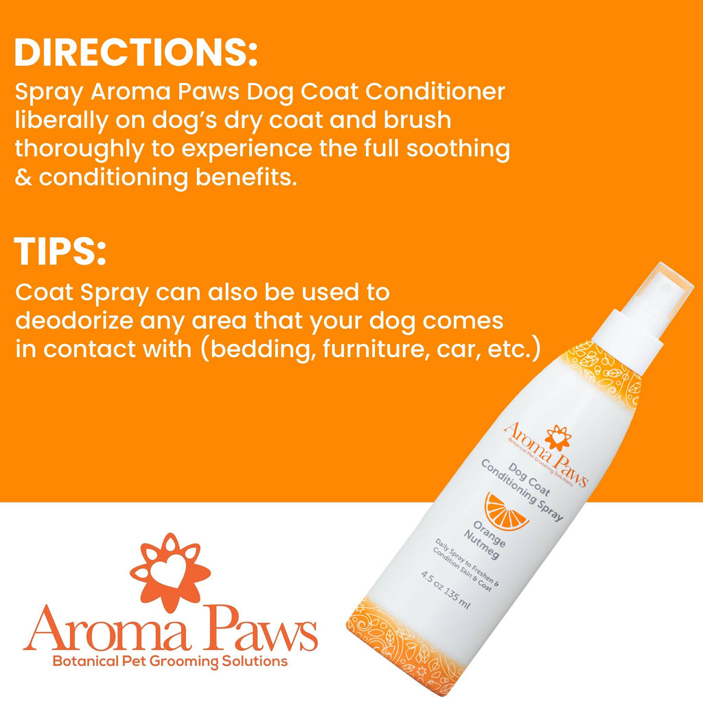 Aroma Paws - 4.5 Oz Repellent and Dog Coat Spray Collection - Dog.Dog.Cat.