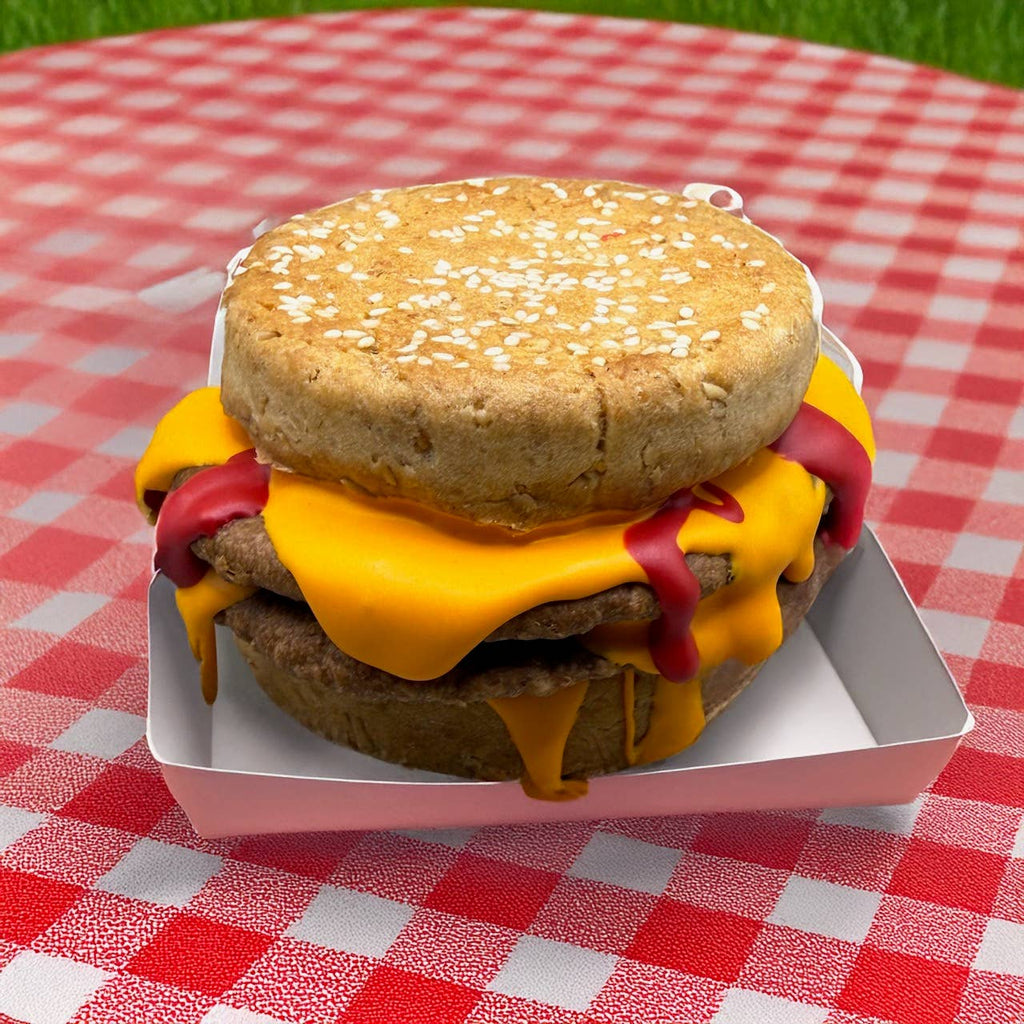 Smashy Cheeseburger Organic Dog Cookie - Dog.Dog.Cat.
