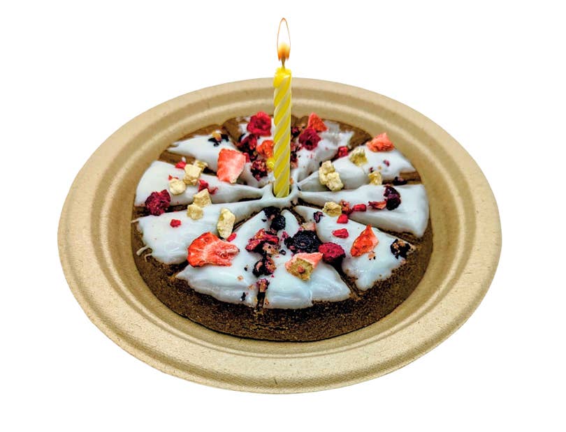 Lazy Dog Happy Birthday Pup-PIE for a Darling Girl- 6 oz ea. - Dog.Dog.Cat.