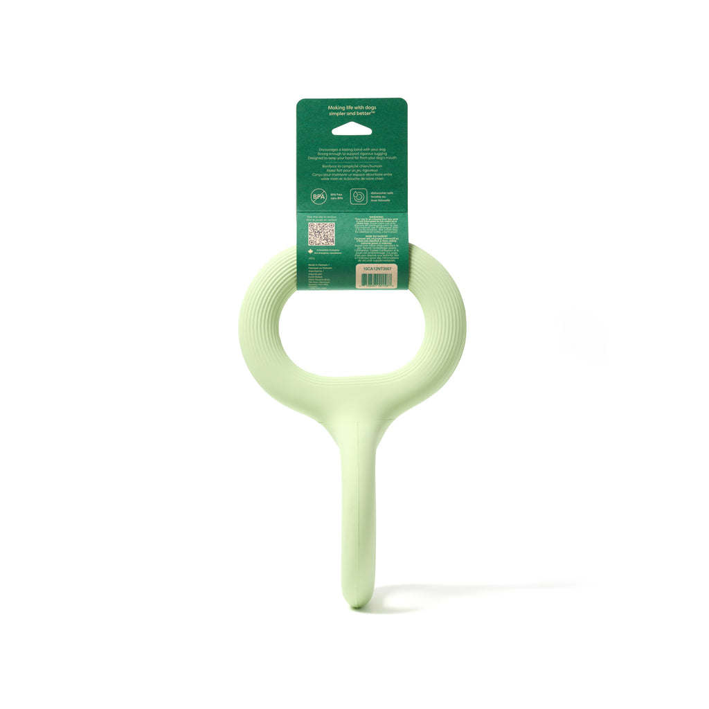 Earth Rated Rubber Tug Dog Toy, Large Green - Dog.Dog.Cat.