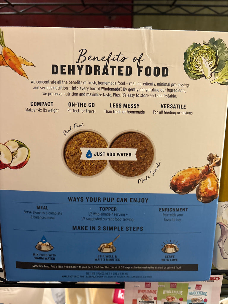 The Honest Kitchen Food - Turkey with Whole Grain Dehydrated Human Grade Dog Food - Dog.Dog.Cat.