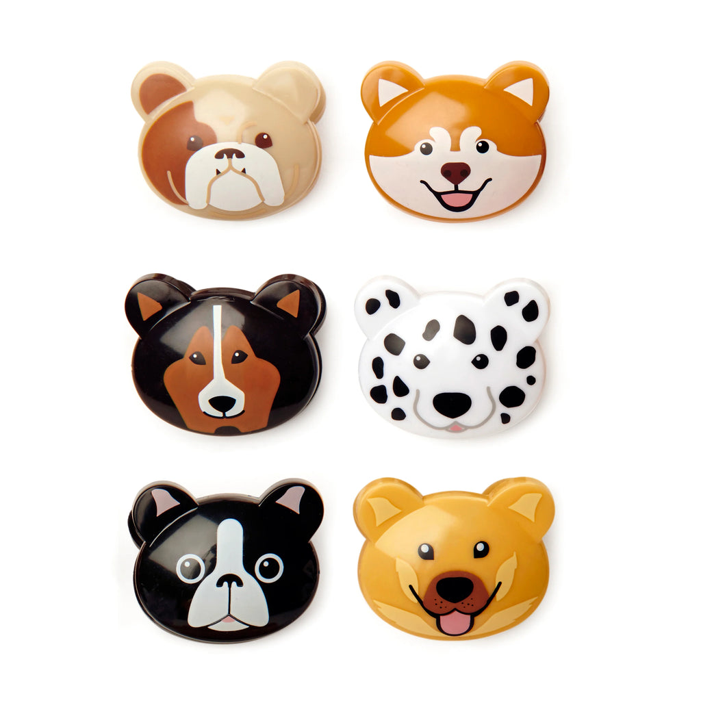 Kikkerland Design Inc Doggie Bag Clips - Dog.Dog.Cat.