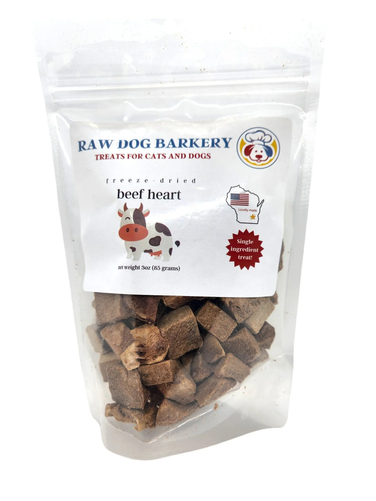 Beef Heart Freeze Dried - Dog.Dog.Cat.