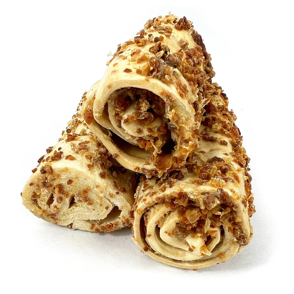 Cheek Rolls-Beef : Mini 3-4" - Dog.Dog.Cat.