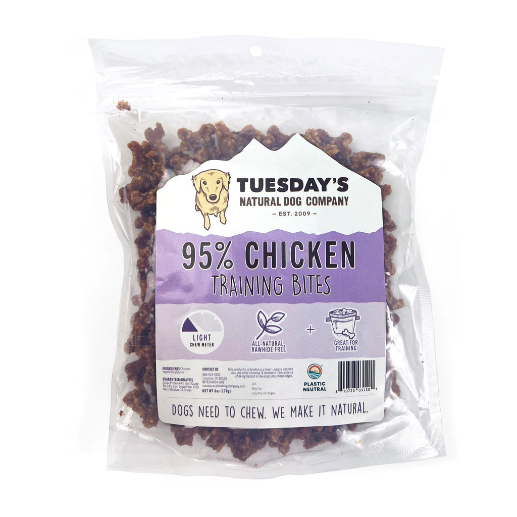 95% Meat Training Bites - Chicken - Dog.Dog.Cat.
