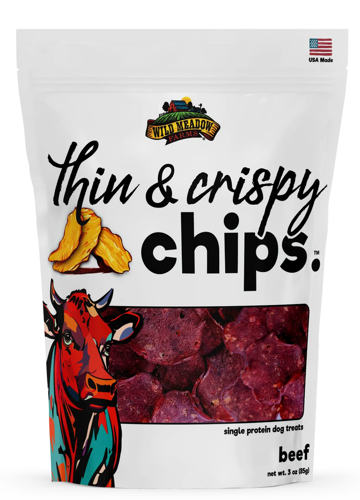 Wild Meadow Farms - Thin & Crispy Chips - Dog.Dog.Cat.
