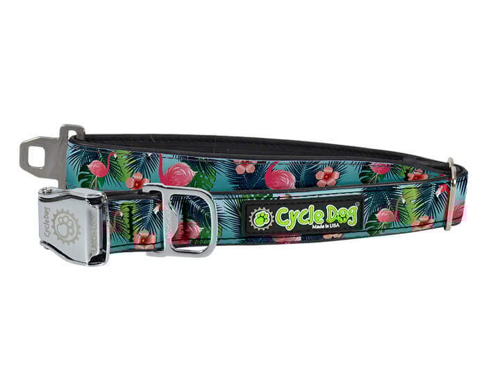CYCLE Regular Dog Collar Flamingo MTL LATCH LOCK - Dog.Dog.Cat.