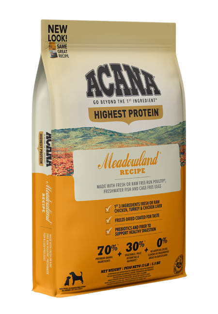 Acana Dry Dog Food - Meadowland - Dog.Dog.Cat.