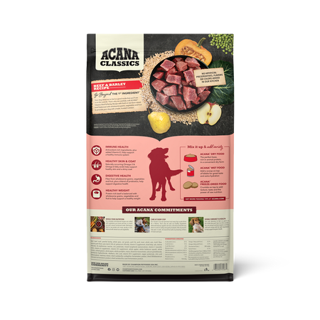 Acana Dry Dog Food Beef & Barley - Dog.Dog.Cat.