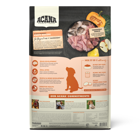 Acana Dry Dog Food - Puppy + JR. - Dog.Dog.Cat.