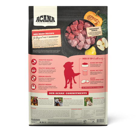 Acana Dry Dog Food - Red Meat - Dog.Dog.Cat.