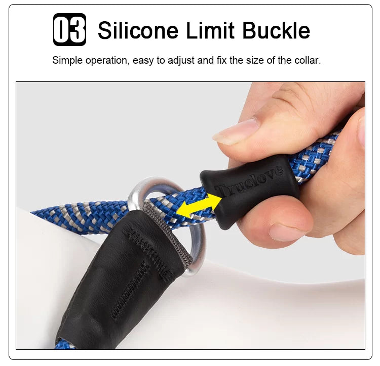 True Love Rope Dog Leash - Training Slip Leash - No collar attachment TLL2575 - Dog.Dog.Cat.