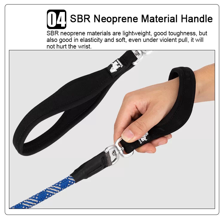 True Love Rope Dog Leash - Training Slip Leash - No collar attachment TLL2575 - Dog.Dog.Cat.