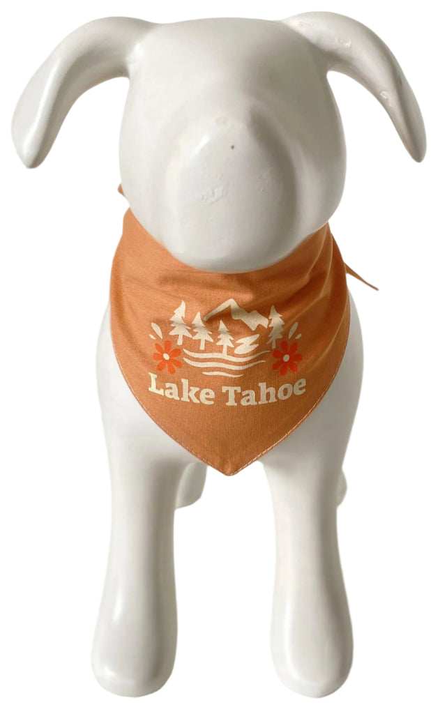 Dog Dog Cat Lake Tahoe Bandana - Dog.Dog.Cat.