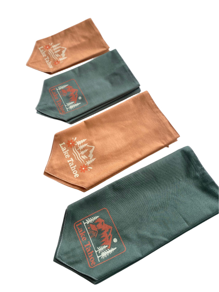 Dog Dog Cat Lake Tahoe Bandana - Dog.Dog.Cat.