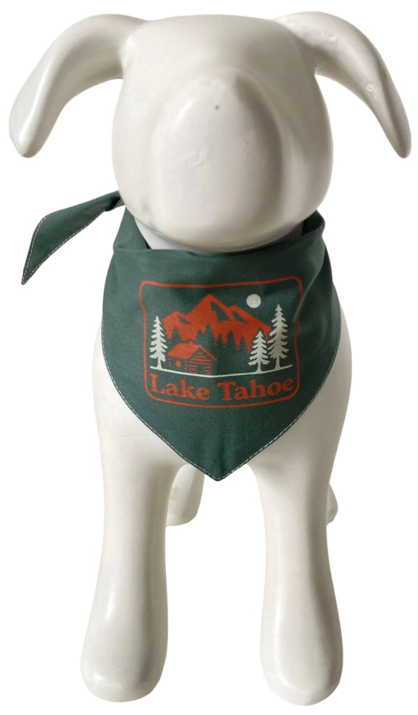 Dog Dog Cat Lake Tahoe Bandana - Dog.Dog.Cat.
